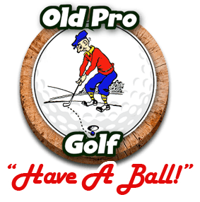 old pro golf have a ball logo