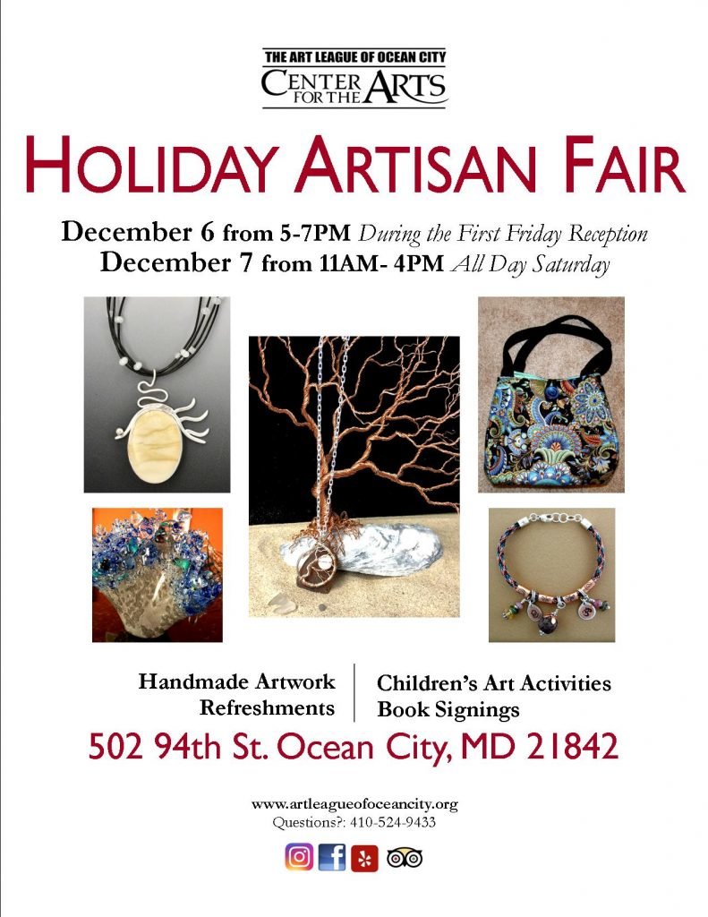 12 7 2019 Holiday Artisan Fair 2019 Oc Events