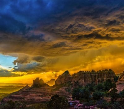 Sedona Sunset Storm