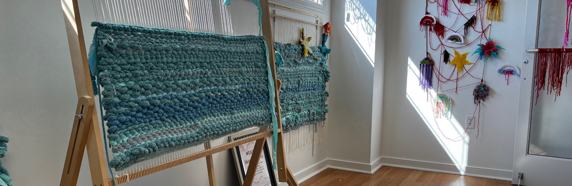 Feature in Studio E / Community Weaving Project