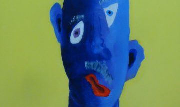 25 How Was Your Day (inspired By Picasso S Blue Period) Oil On Board