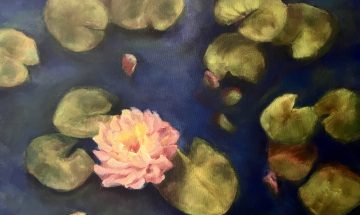 36 Water Lilies (inspired By Monet) Oil