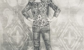 5 (inspired By Klimt, Mada Primavesi) Pencil