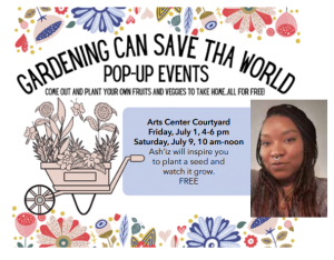 Gardening Can Save Tha World Newsletter Graphic