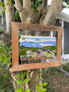 5. Field Of Flowers Weaving (sold)
