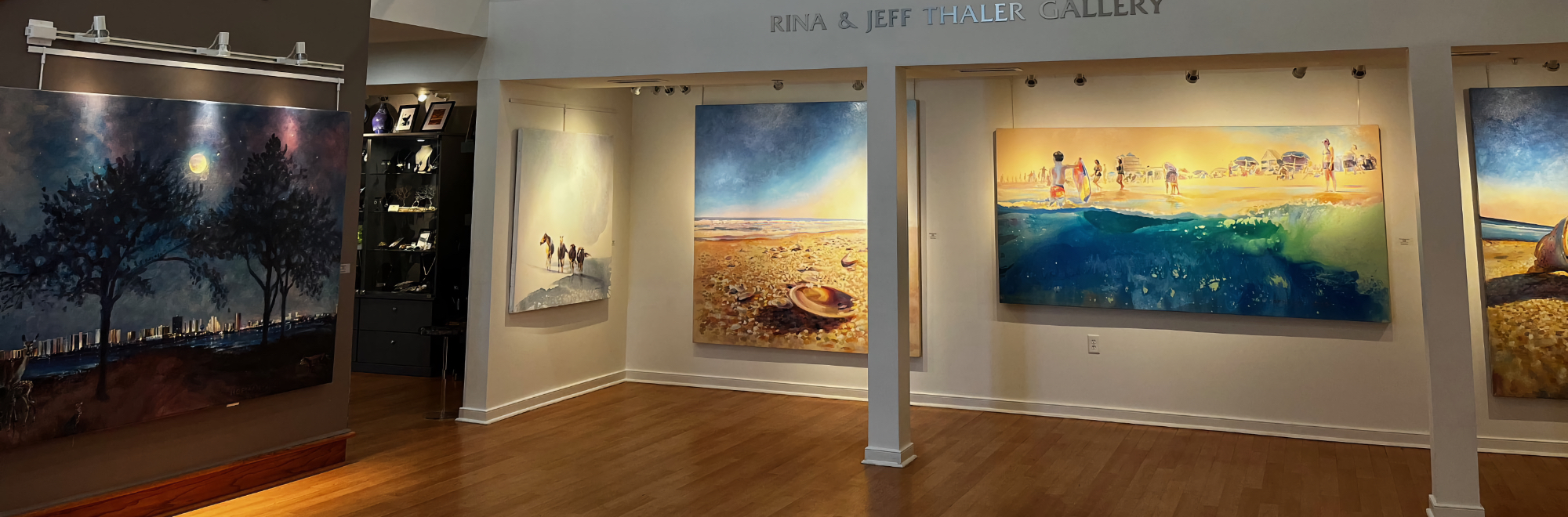 Featured in the Thaler Gallery / "Tides of Life in OCMD", paintings by Randy Hofman