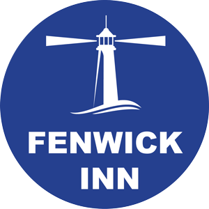 Fenwick Inn Logo Navy Circle Transparent Bg