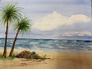47 Paradise Found Watercolor