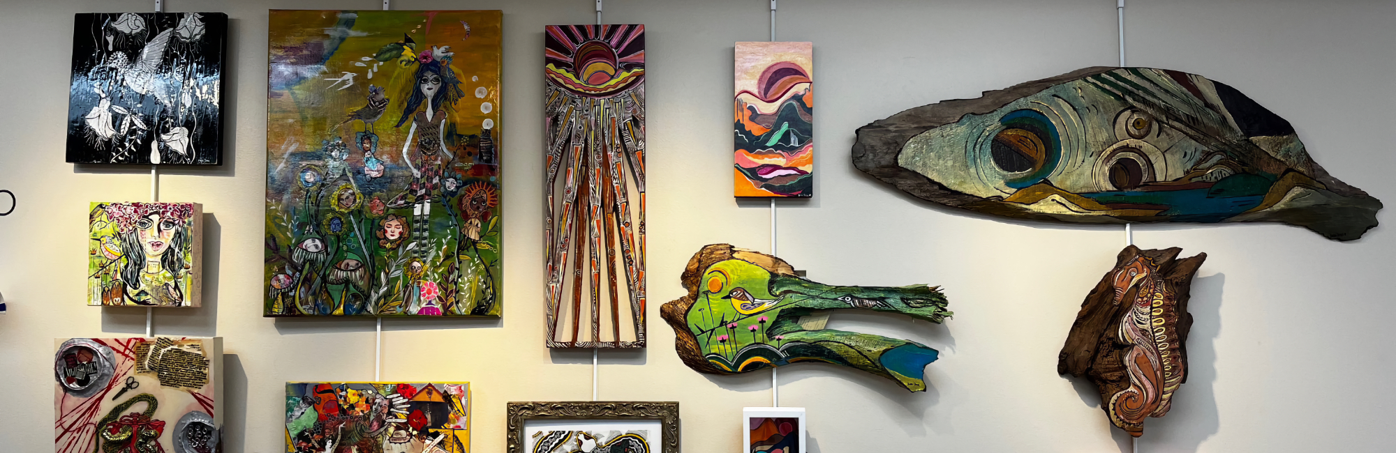 Featured in Spotlight Gallery / "Threads of Connection: A Mother-Daughter Tapestry", Debbi Dean, Damiana Colley, & Kaya Colley