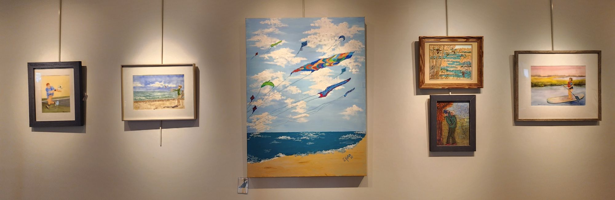 Featured in the Sisson Galleria / Game On Group Show