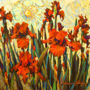 Flaming Orange Iris