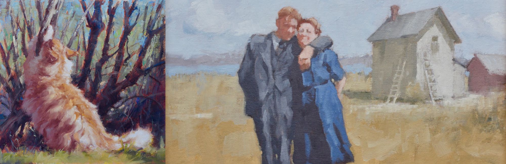 Featured in the Thaler Gallery / Kirk McBride & Lynne Lockhart, Out and About