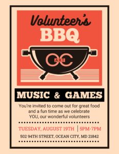 Volunteer Bbq 2025 Invitation