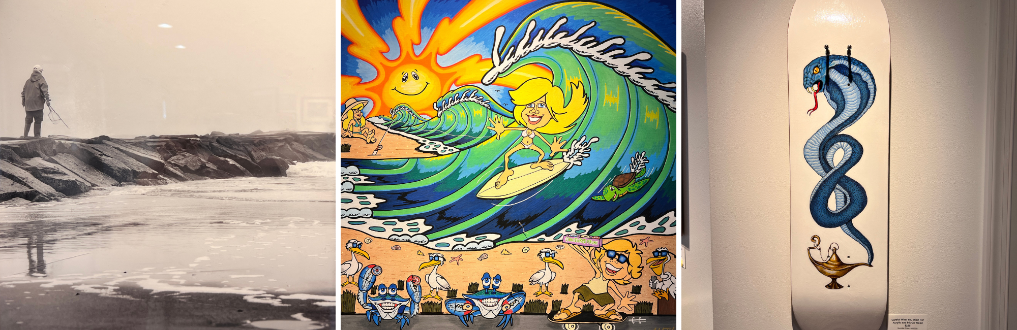 Featured in the Sisson Galleria / Ride, Glide, Cast: A Coastal State of Mind