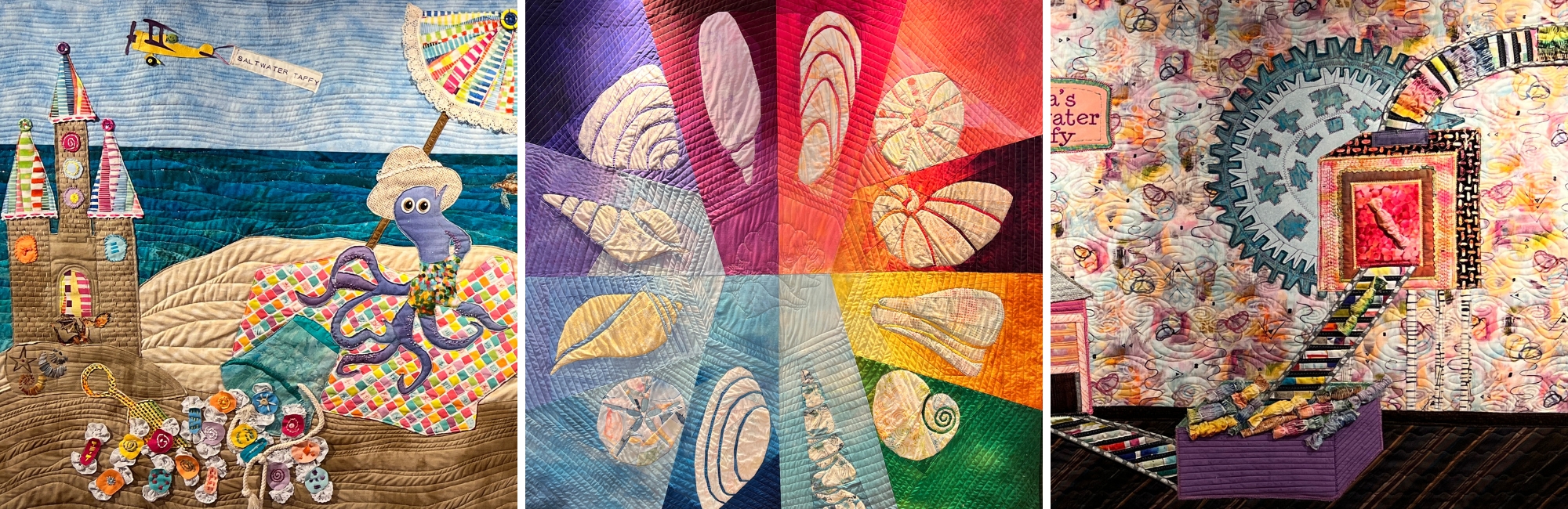 Featured in the Thaler Gallery / Salt Water Taffy: A Fiber Exhibit