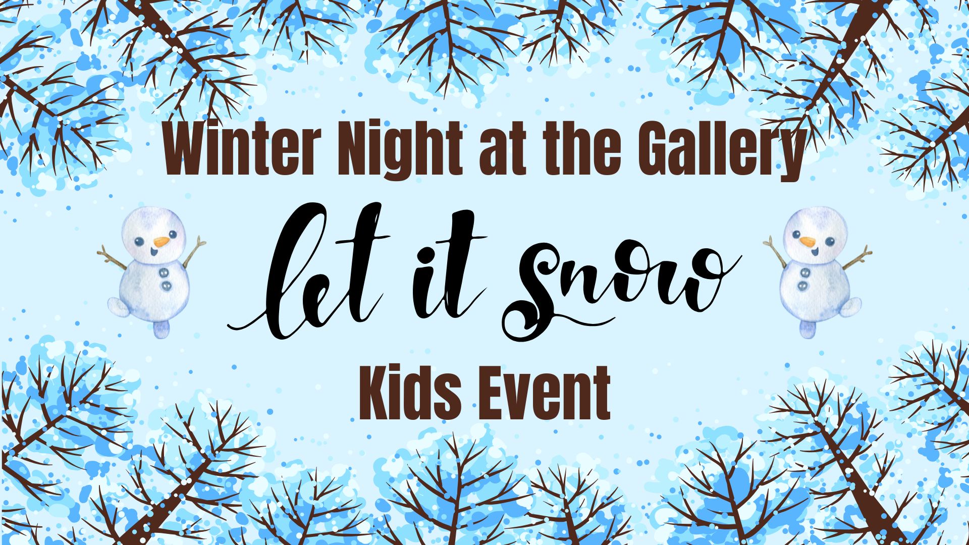 Winter Night At The Gallery