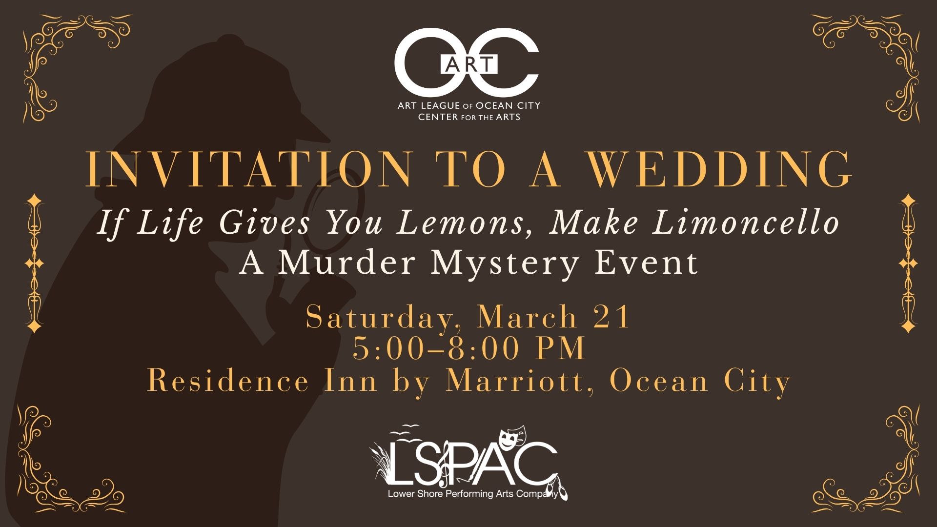 Invitation To A Wedding Murder Mystery Lspac Graphic Invitation To A Wedding Murder Mystery Lspac Graphic