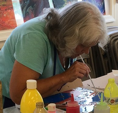 Pour Paint Techniques with Geri Gaskill Pour Paint Techniques with Geri Gaskill